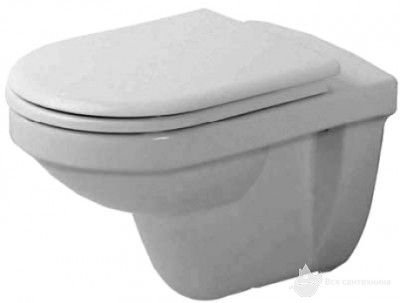 017109 Happy D Унитаз подвесной 360*540 мм + обычная крышка для унитаза 0066910000