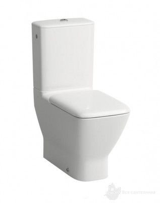 2470.6.000 Palace Унитаз 36*70 см + бачок 2870.0 боковой или задний подвод + крышка плавного опускания 9170.1