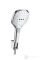 26720400 Raindance Select E Душевой набор, ручной душ 120 мм - 3 режима, шланг Isiflex 1,60 м, хром - белый