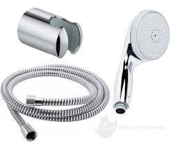 Душовий набір 3в1 Grohe New Tempesta 100, шланг-175 см, Хром (27849001)