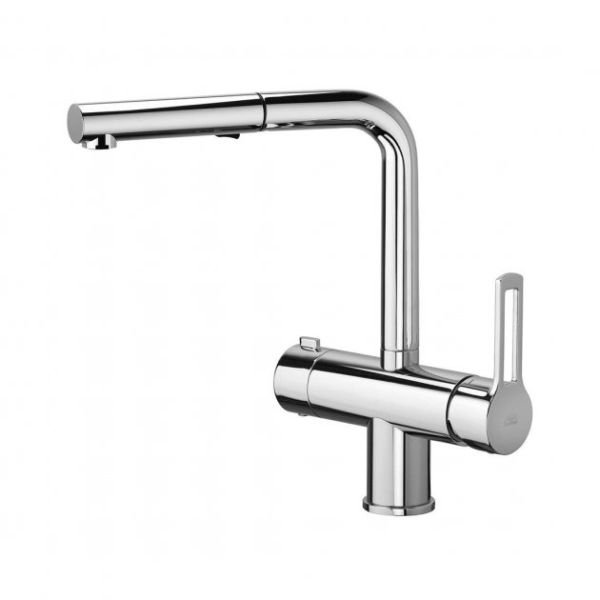 Змішувач для кухні Paffoni Ringo 28,6х24,7 см, Хром (RIN295CR-MET)