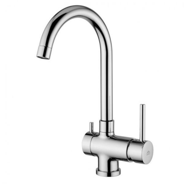 Змішувач для кухні Paffoni Stick з фільтром, 33,5х17,7 см, Хром (SK190CR 3VIE)