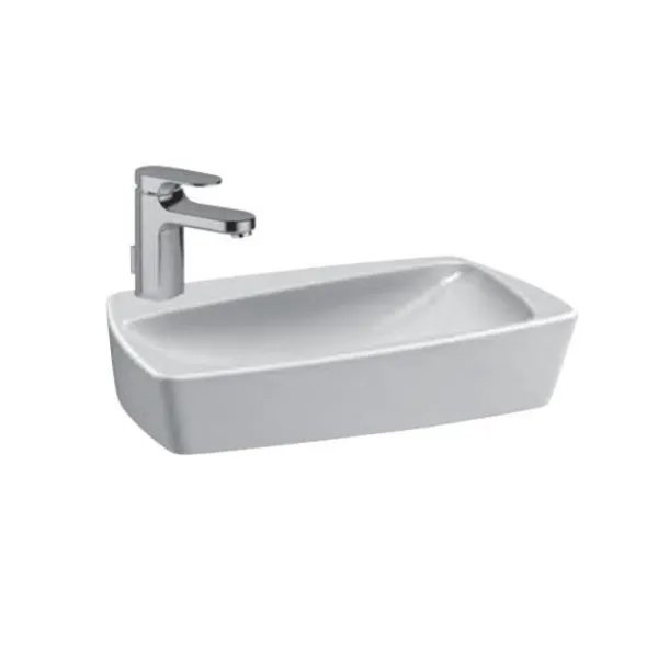 Умивальник на стільницю асиметричний Ideal Standard Simply Uintensive 55х35 см, білий (T097301)