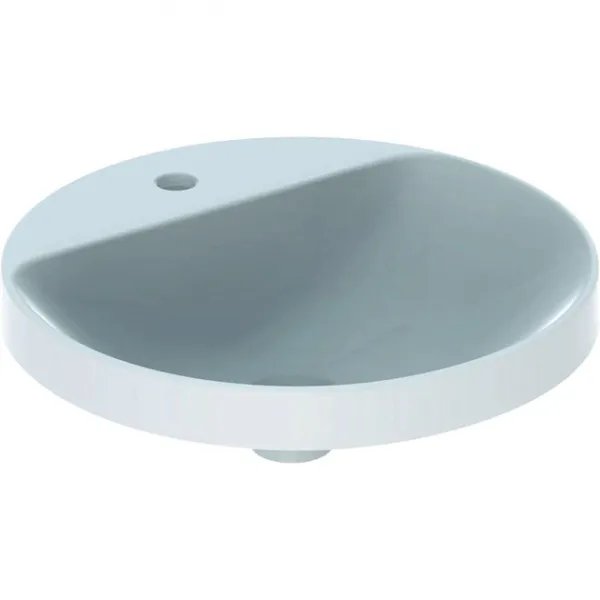Умивальник накладний Geberit VariForm круглий D=48см, білий (500.707.01.2)