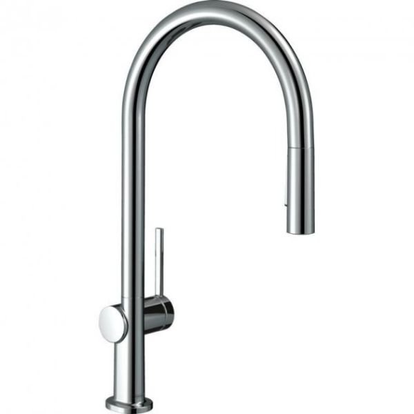Змішувач кухонний Hansgrohe Talis 210 2jet, з висувним зливом, sBox, Хром (72801000)