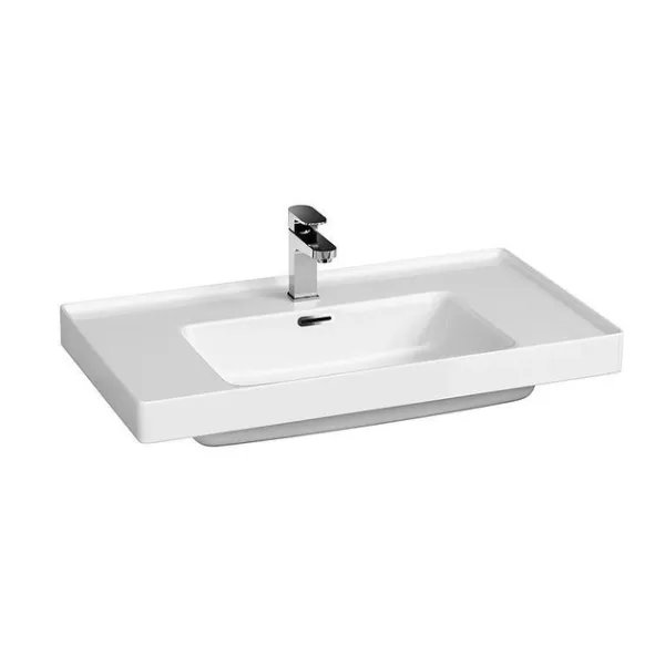 Умивальник накладний Cersanit Crea, 80 см, Білий (CCWF1007328215)