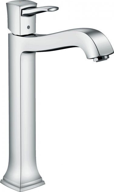 Змішувач для раковини Hansgrohe Metropol Classic, одноважільний з донним клапаном, Хром [31303000]