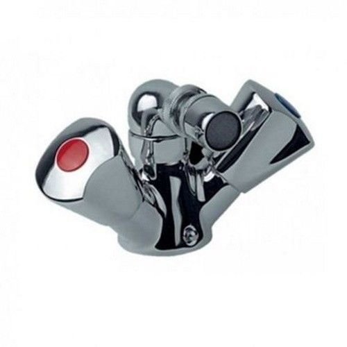 Змішувач для біде Hansgrohe Duo Plus, двовентильний з донним клапаном, Хром [12245000]