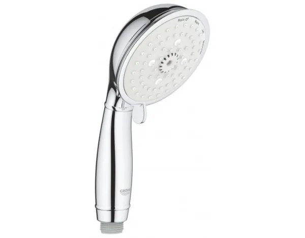 Ручний душ Grohe New Tempesta 100, круглий 4 види струменю, Хром [26085001]