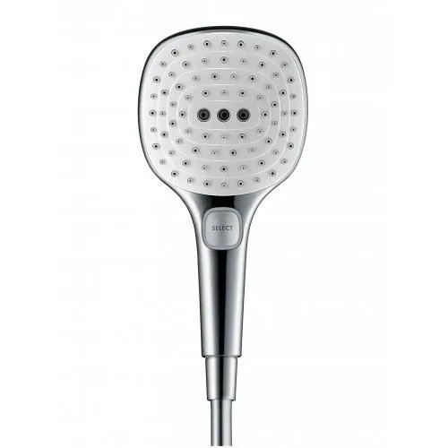 Ручний душ Hansgrohe Raindance Select 120, круглий 3 види струменю, Хром [26520000]