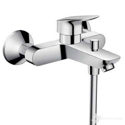 Змішувач для ванни Hansgrohe Logis, одноричажний, Хром (71400000) 