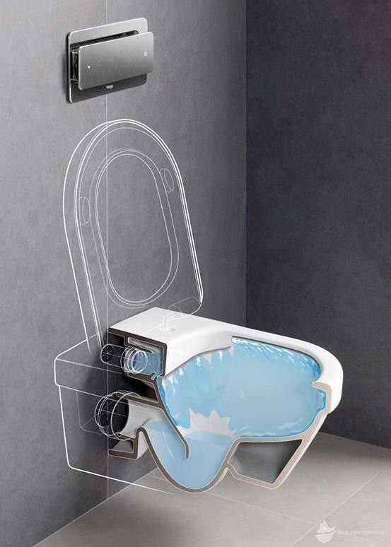4664R0R1 Finion CeramicPlus Унитаз подвесной DirectFlush 37*56 мм + 9M88S1R1 Крышка с функцией Quick Release и Soft Closing