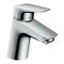Смеситель для умывальника Hansgrohe Logis 70 LowFlow с донным клапаном Хром (71078000)