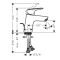 Смеситель для умывальника Hansgrohe Logis 70 LowFlow с донным клапаном Хром (71078000)