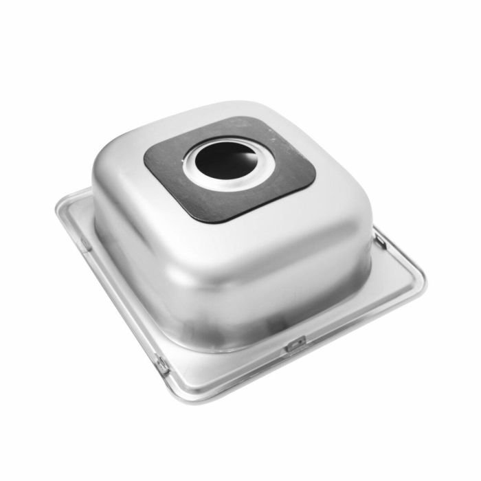 Кухонная мойка Platinum 4842 из нержавеющей стали 0,6 мм, 48x42 см, Прямоугольная, Сатин (SP000016241)