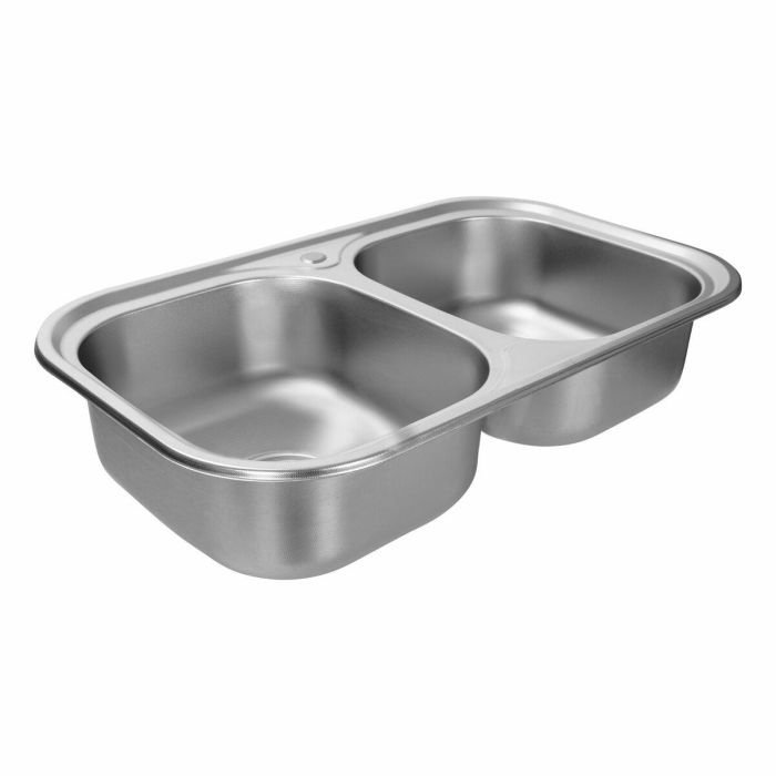 Кухонная мойка Platinum ДЕКОР 7848D из нержавеющей стали 0,8 мм, 78x48 см, Овальная (SP000000524)