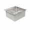 Кухонная мойка Platinum Handmade из нержавеющей стали 3 мм, 50x50x22 см, Квадратная (000032259)