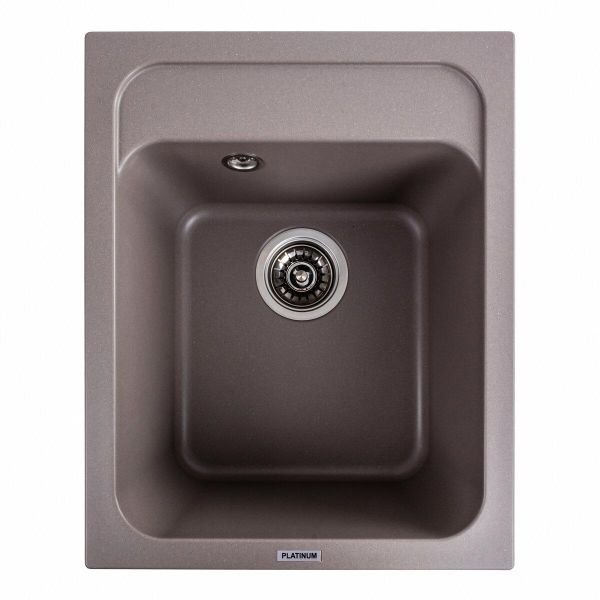 Гранітна мийка для кухні Platinum 4050 KORRADO матова Дюна
