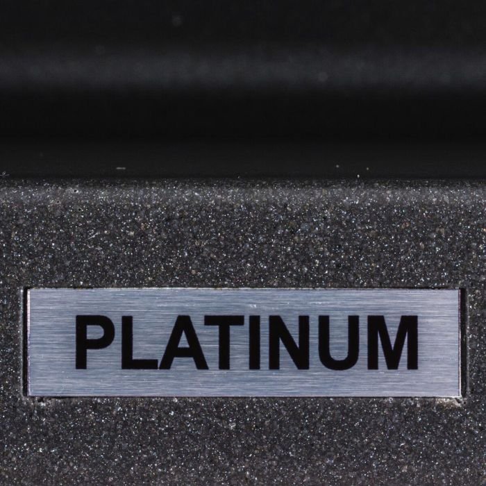 Гранітна мийка для кухні Platinum 4050 KORRADO матовий Моріон