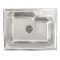 Кухонная мойка Рlatinum 5845 из нержавеющей стали 0,8 мм, 58x45 см, Прямоугольная, Сатин (000019722)