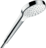 Ручной душ Hansgrohe Croma Select S 110, круглый 1 вид струи, Хром белый [26804400]