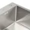 Кухонная мойка Platinum Handmade из нержавеющей стали 3 мм, 50x45x22 см, Прямоугольная (000033605)