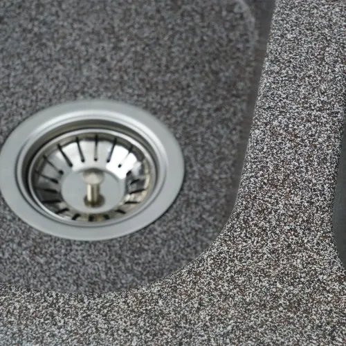 Кухонная мойка Platinum 7648W TWIN гранитная глянцевая с креплением, 76x48 см, Микс (000024928)