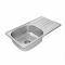 Кухонная мойка Рlatinum 7642 ДЕКОР из нержавеющей стали 0,8 мм, 76x42 см, Прямоугольная (SP000000473)