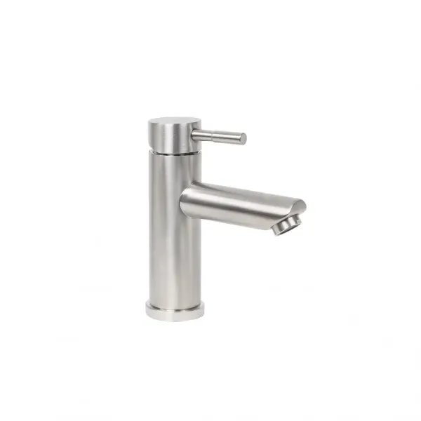 Смеситель для умывальника Platinum FHP 12 (0301) статический, однорычажный из нержавеющей стали (000032643)