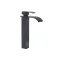 Смеситель для умывальника Platinum Handmade 3191 PVD статический, однорычажный из нержавеющей стали, Черный