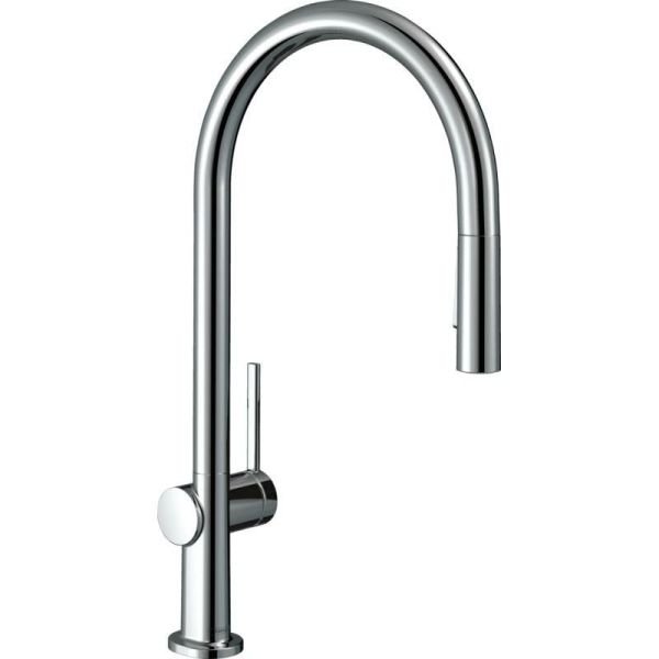 Змішувач кухонний Hansgrohe Talis M54 210 2jet з витяжною лійкою, Хром (72800000)