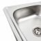 Кухонна мийка з нержавіючої сталі Platinum 5848 ДЕКОР (0,6/170 мм)