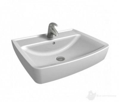 K91942 Rekord Умывальник 40*31 см, можно установить с тумбочкой 89541